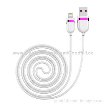 High-speed USB Cable for iPhone 5/5S, OEM/ODM, Customized Designs Welcomed